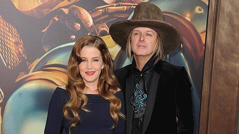 Lisa Marie Presley und Michael Lockwood auf einer Veranstaltung im Jahr 2015.