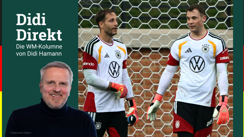 Fordert klare Kante von Bundestrainer Julian Nagelsmann bei der Torwartdebatte: AZ-Kolumnist Didi Hamann. Fordert klare Kante von Bundestrainer Julian Nagelsmann bei der Torwartdebatte: AZ-Kolumnist Didi Hamann.