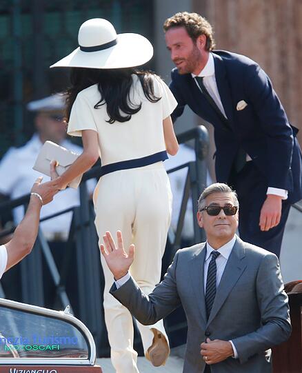 Amal Alamuddin und George Clooney haben in Venedig geheiratet.