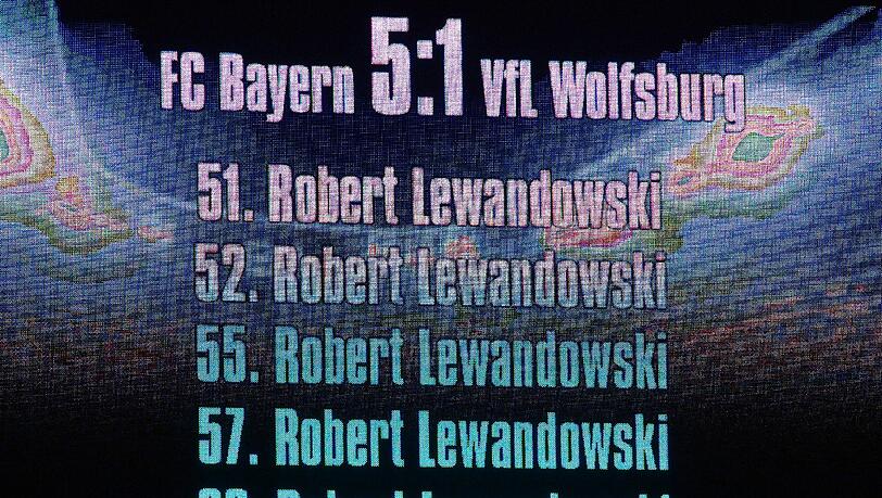 Da fing die unglaubliche Torserie der Bayern an. Am 22. September schoss Robert Lewandowski die Wolfsburger im Alleingang aus der Arena.