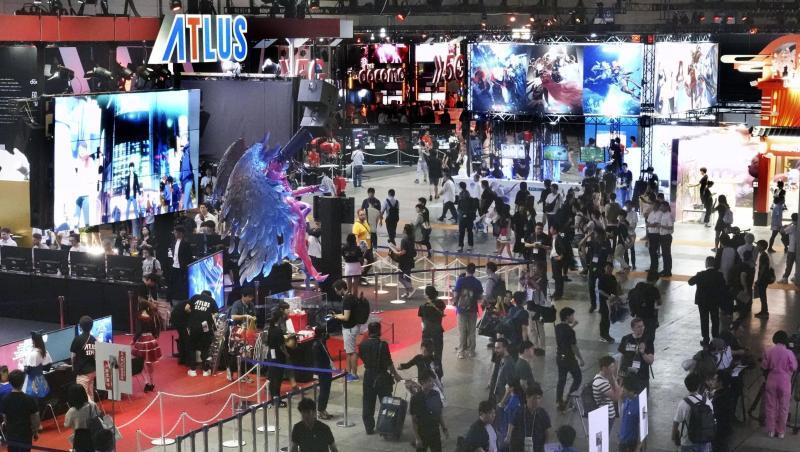 Rund 250.000 Besucher werden zu der viertägigen Tokyo Game Show erwartet. Rund 250.000 Besucher werden zu der viertägigen Tokyo Game Show erwartet.