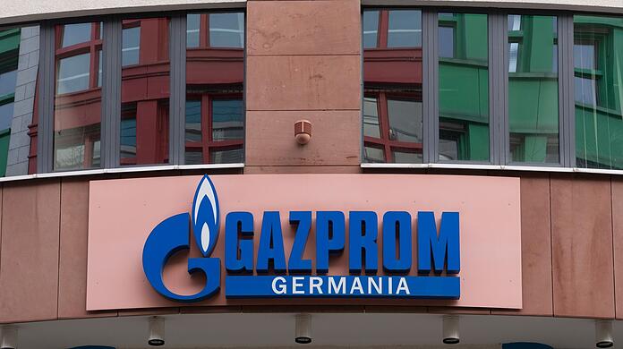 Die Zentrale der Firma Gazprom Germania in Berlin.