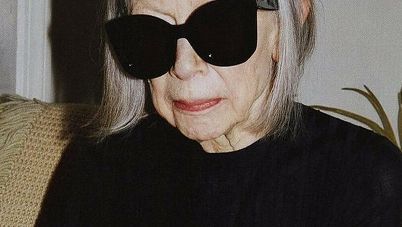 Die 80-jährige US-Autorin Joan Didion ist das neue Gesicht des Modelabels "Céline". Die 80-jährige US-Autorin Joan Didion ist das neue Gesicht des Modelabels "Céline".