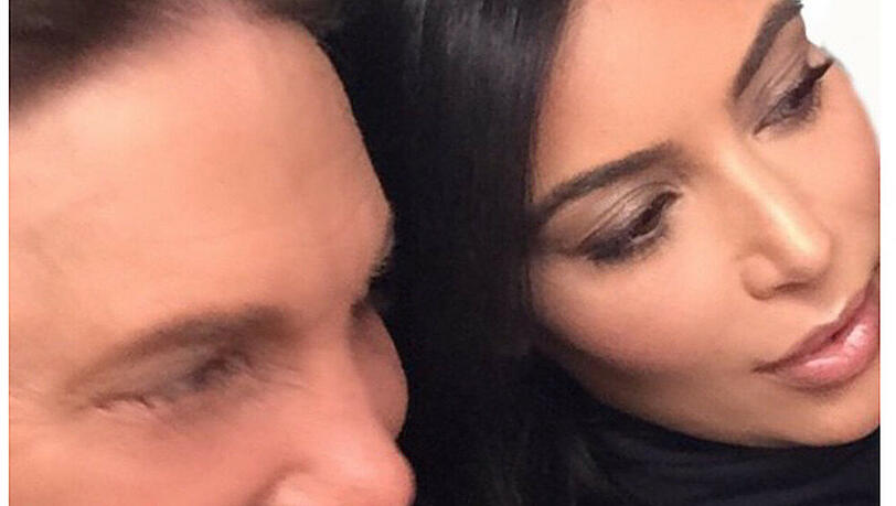 Will dem Stiefvater eine Stütze sein: Kim Kardashian Will dem Stiefvater eine Stütze sein: Kim Kardashian