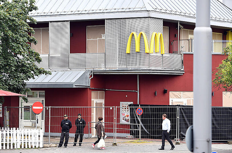 Der McDonald'S am OEZ: Hier startete der Amokläufer seinen brutalen Streifzug.
