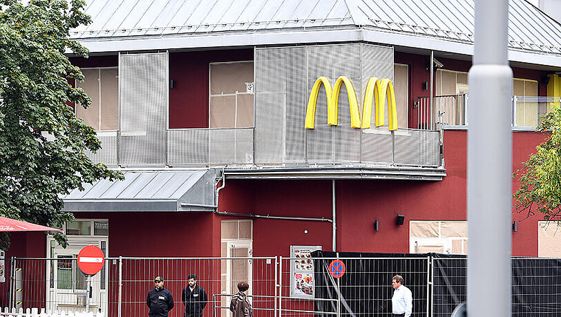 Der McDonald'S am OEZ: Hier startete der Amokläufer seinen brutalen Streifzug.