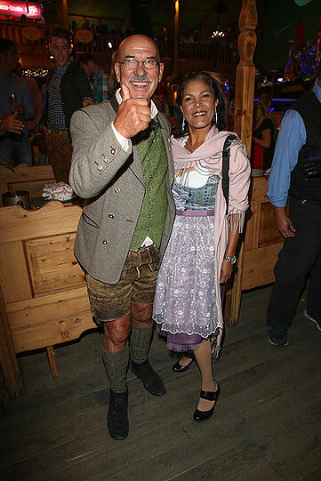 Otto Retzer mit Ehefrau Shirley