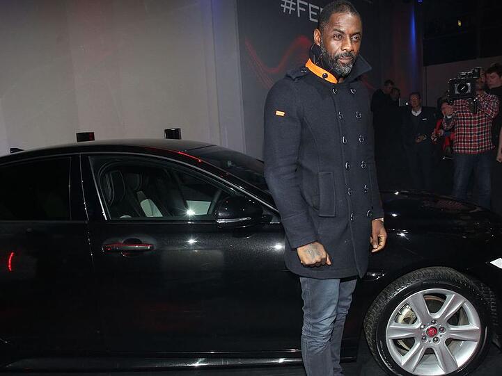 Idris Elba bei der Deutschlandpremiere des neuen Jaguar XE