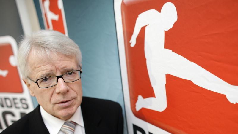Auf die Bundesligsiten kommen nach hohe Nachzahlungen zu_ Liga-Präsident Reinhard Rauball Auf die Bundesligsiten kommen nach hohe Nachzahlungen zu_ Liga-Präsident Reinhard Rauball