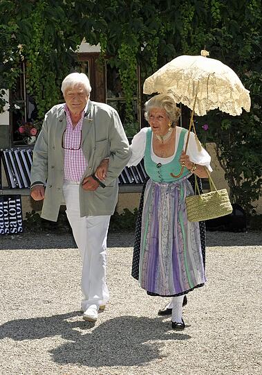 Enge Freunde bis zu seinem Tod: Manni und Gunter Sachs (&dagger;2011).