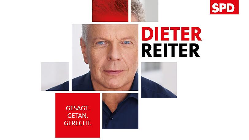 "Gesagt. Getan. Gerecht.": Ein alter Slogan von der Bundes-SPD, mit dessen Scheitern OB Reiter nichts zu tun haben möchte.