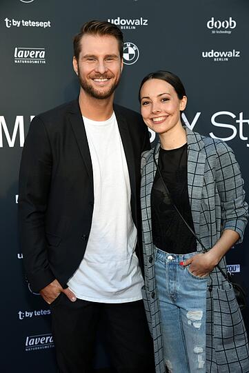 Maurice Gajda mit Julia Krueger