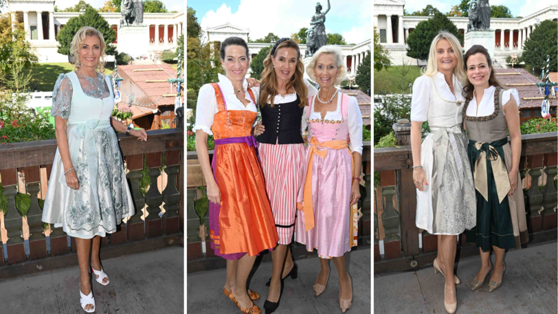 Prominente europäische Unternehmerinnen auf dem Oktoberfest in München: Kristina Tröger lud zum Ladies Lunch.