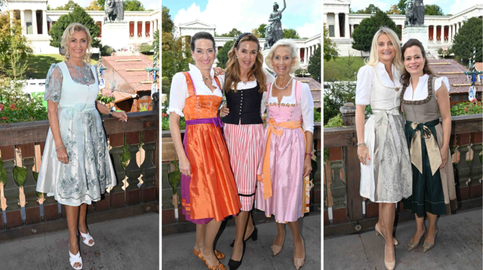 Prominente europäische Unternehmerinnen auf dem Oktoberfest in München: Kristina Tröger lud zum Ladies Lunch.