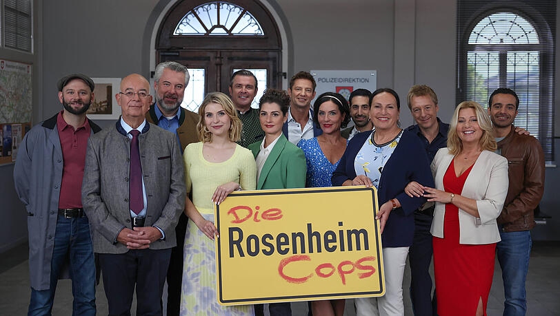 Am Set der "Rosenheim-Cops" spielt Herzlichkeit eine große Rolle. Am Set der "Rosenheim-Cops" spielt Herzlichkeit eine große Rolle.