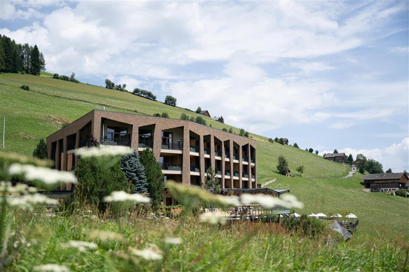 In Alleinlage in Meransen: Das Boutique Biohotel Gitschberg ist als "KlimaHotel" ausgezeichnet.