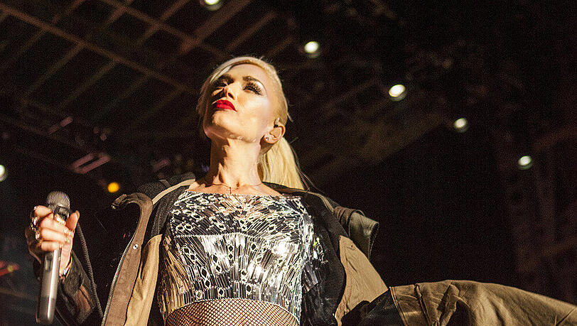 Gwen Stefani bei einem Auftritt mit ihrer Band No Doubt Gwen Stefani bei einem Auftritt mit ihrer Band No Doubt