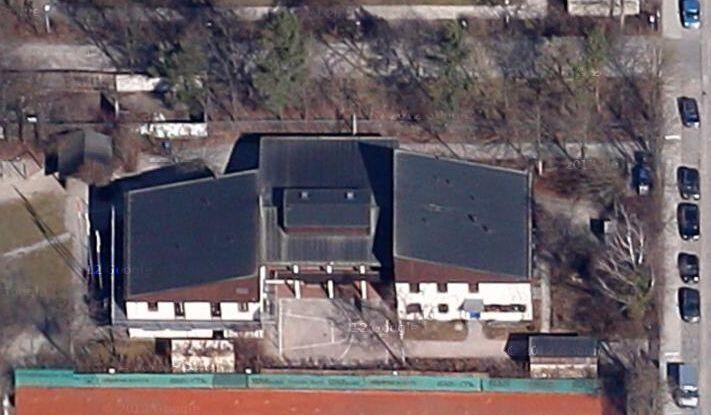 Das Gelände an der Kurt-Eisner-Straße von oben.