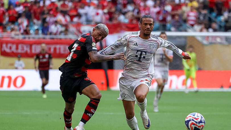 Leroy Sané stand gegen Flamengo letztmals für die Bayern auf dem Platz.
