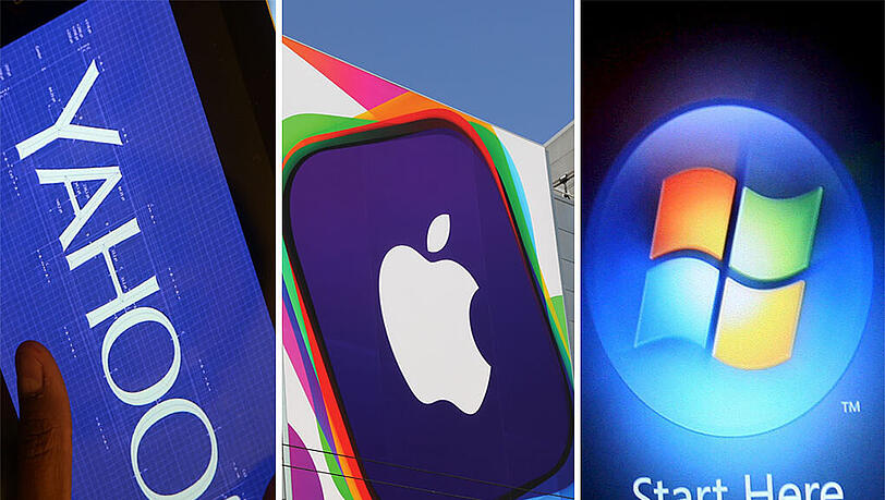 Apple, Microsoft und Yahoo berichten nach US-Börsenschluss am Dienstagabend über ihr Geschäft im vergangenen Vierteljahr. Apple, Microsoft und Yahoo berichten nach US-Börsenschluss am Dienstagabend über ihr Geschäft im vergangenen Vierteljahr.