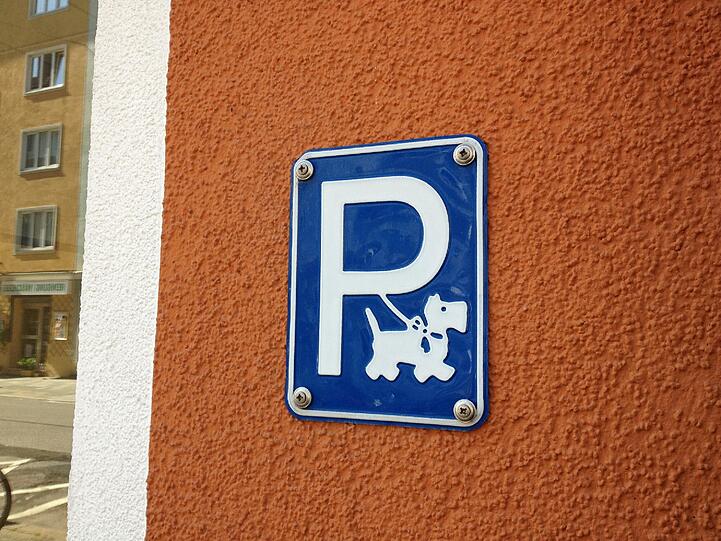 Dieser Platz ist nur für Vierbeiner reserviert.