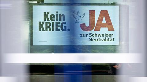 Die Friedenstaube auf den Plakaten hat Gegner auf die Palme gebracht (Archivbild)