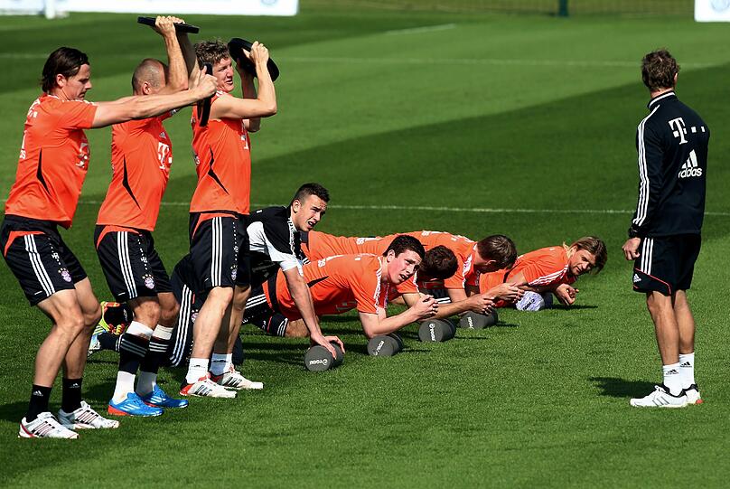Tag 5 im Trainingslager des FC Bayern: Die Bilder aus Doha/Katar