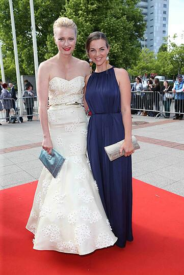 Weitere Bilder vom roten Teppich beim 65. Deutschen Filmpreis in Berlin.
