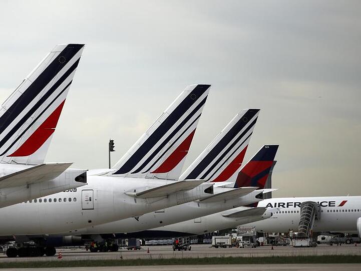 Air France hat einen Verlust von 189 Millionen Euro eingefahren.