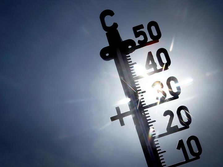 Laut Deutschem Wetterdienst werden Temperaturen von bis zu 40 Grad erwartet.