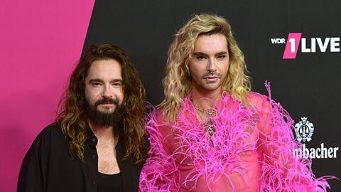 Tom und Bill Kaulitz während eines Events im Jahr 2023.