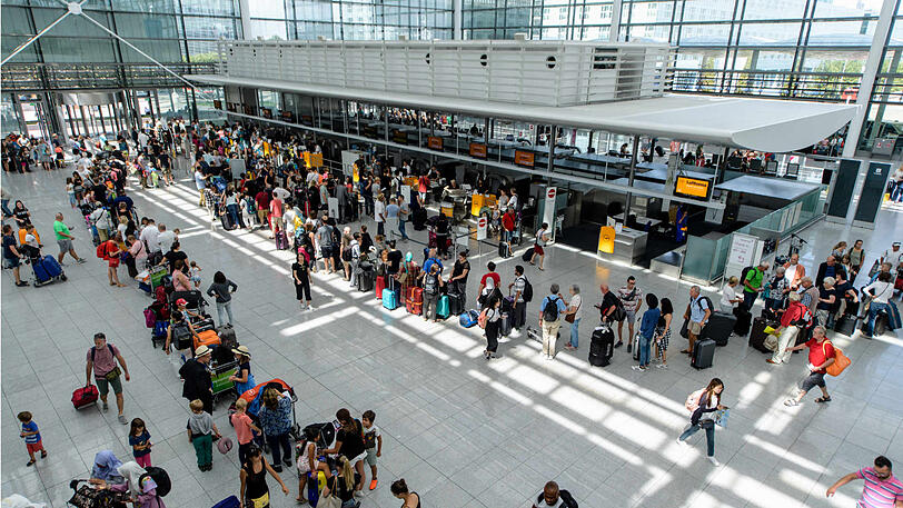 Die Verantwortlichen des Münchner Flughafens können mit den Passagierzahlen zufrieden sein.