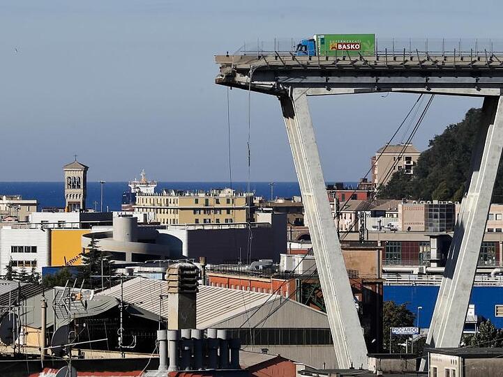 Nach der Genua-Katastrophe vor mehr als einem Jahr hatte die Polizei auch andere Autobahnbrücken aus dem Autostrade-Netz unter die Lupe genommen.