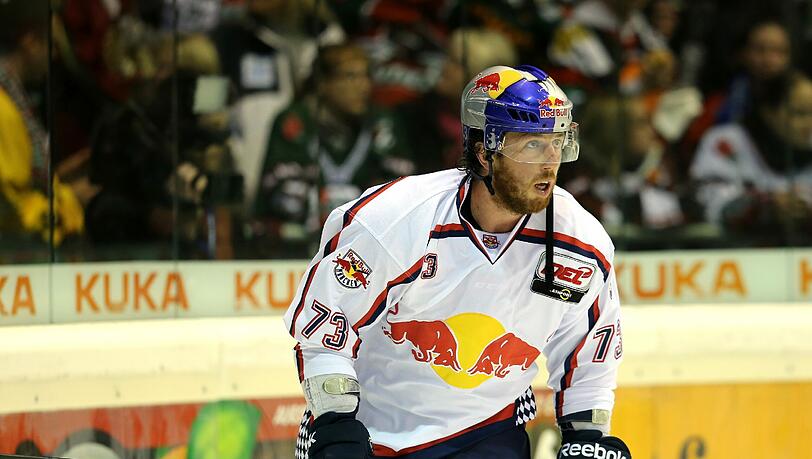 Sechs Spiele Sperre: Liga-Raubein Sean O'Connor vom EHC Red Bull München. Sechs Spiele Sperre: Liga-Raubein Sean O'Connor vom EHC Red Bull München.