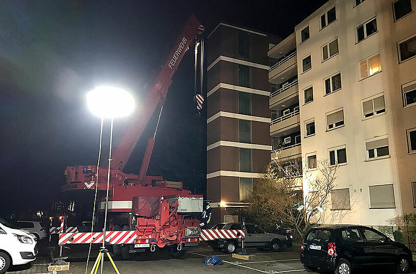 Die Bilder vom Messie-Einsatz in Nürnberg.