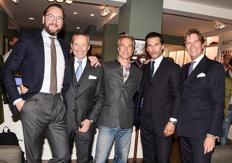 Max Meyer-Abich, Michael Roll, Hannes Jaenicke, Florian Odendahl und Marc Anthony