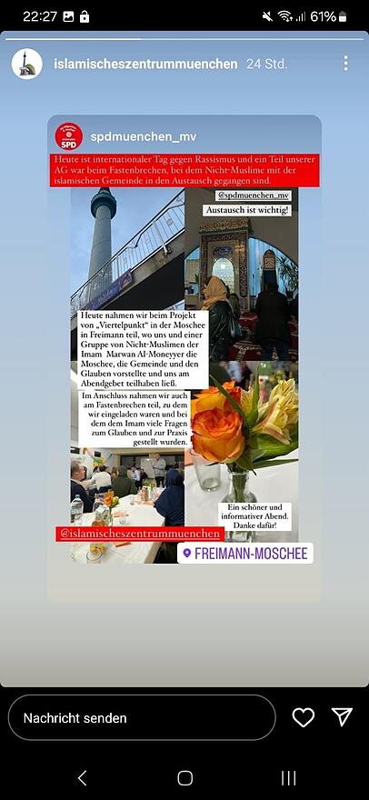 Instagram-Post der SPD-Arbeitsgruppe Migration und Vielfalt. Instagram-Post der SPD-Arbeitsgruppe Migration und Vielfalt.
