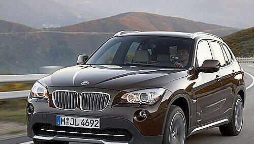 Kommt schon Ende Oktober zu den Händlern: der BMW X1. Kommt schon Ende Oktober zu den Händlern: der BMW X1.