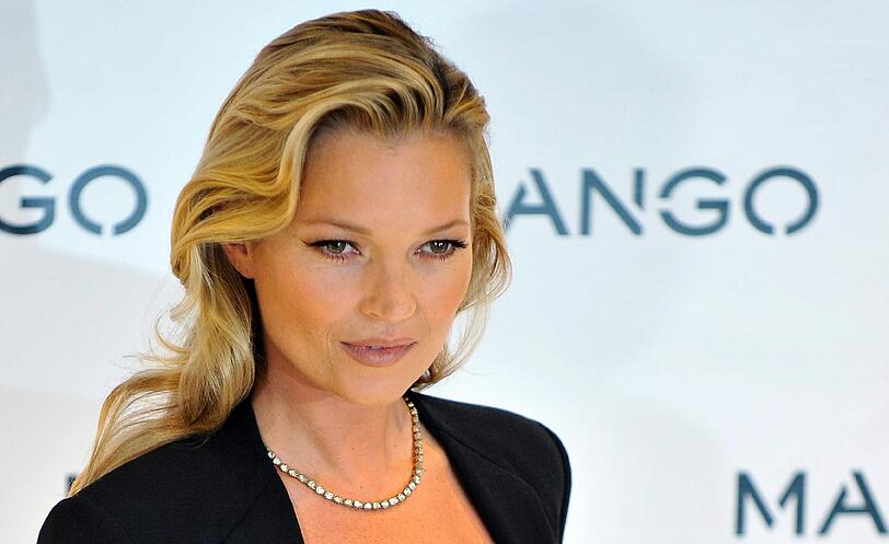 Platz 4: Kate Moss gehört mit ihren 40 Jahren zu den älteren Models in der Liste. Mit einem Verdienst von rund sieben Millionen Dollar jährlich aber auch zu den besser verdienenden.