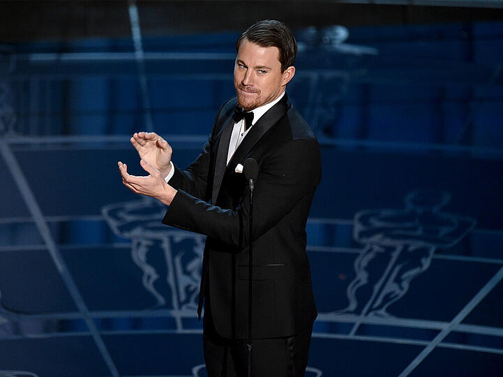 Applaus für den ehrlichen Finder: Hollywood-Star Channing Tatum bei den diesjährigen Oscars