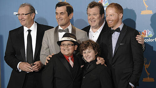 Die Abräumer des Abends: Die Darsteller der Serie "Modern Family" Die Abräumer des Abends: Die Darsteller der Serie "Modern Family"