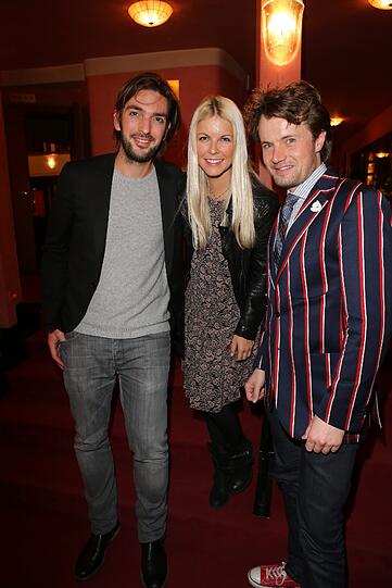 Max Wiedemann mit Freundin Tina Kaiser und Michael von Hassel