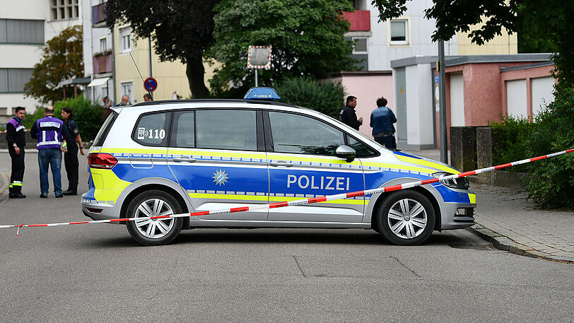 Weitere Bilder vom Tatort in Gunzenhausen.