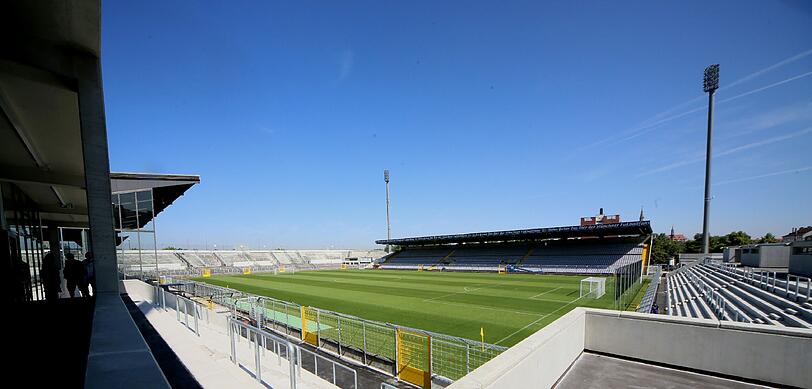Endlich ready für die dritte Liga: Das Grünwalder Stadion ist nach einjährigem Umbau (12 Millionen Euro) endlich fertig. Die Bilder.