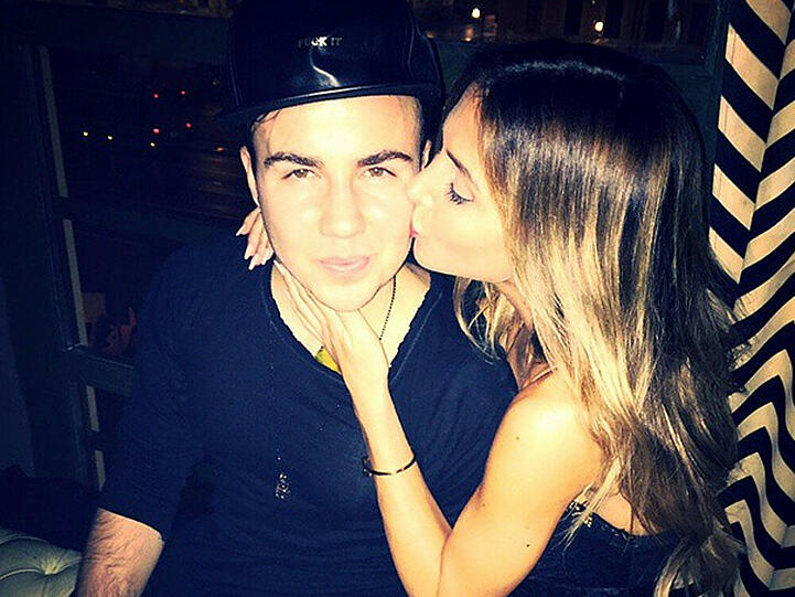 Mario Götze und Ann-Kathrin Brömmel sind seit drei Jahren ein Paar. Mehr Bilder der Geburtstagparty in der Galerie.
