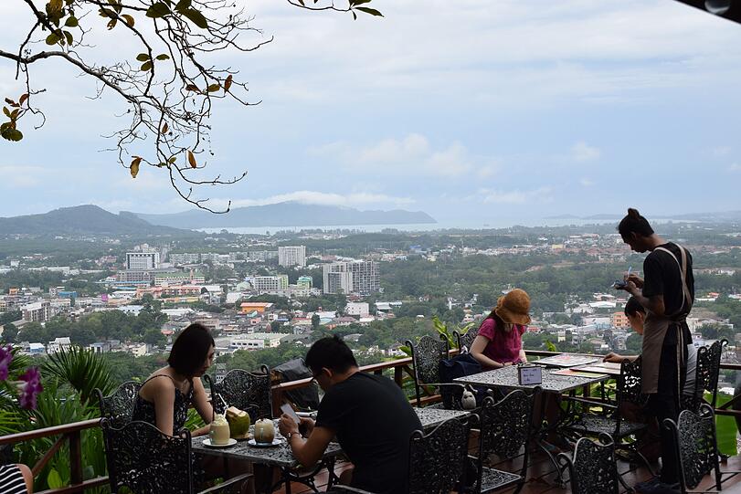 Blick über Phuket.