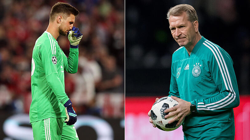 Bundes-Torwarttrainer Andreas Köpke (links) über Sven Ulreich: "Das Bayern-Ausscheiden wird man immer mit ihm verbinden."
