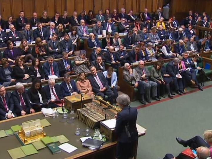Eine Mehrheit im britischen Parlament für den Brexit-Deal von Premierministerin May ist nicht in Sicht.