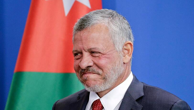 Abdullah II. bin al-Hussein bei einem Auftritt in Berlin.