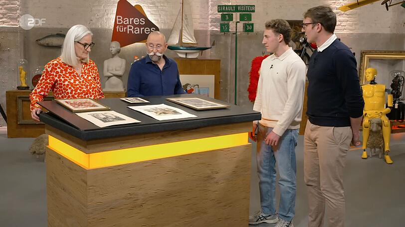 Fünf Kaltnadelradierungen des Ulmer Zeichners Ernst Gustav Zipperer datierte Friederike Werner in den 1920er- bis 1930er-Jahren. Die beiden Brüder wünschten sich 250 Euro. Geschätzt wurden 150 bis 200 Euro und Benjamin Leo Leo zahlte 130 Euro. Fünf Kaltnadelradierungen des Ulmer Zeichners Ernst Gustav Zipperer datierte Friederike Werner in den 1920er- bis 1930er-Jahren. Die beiden Brüder wünschten sich 250 Euro. Geschätzt wurden 150 bis 200 Euro und Benjamin Leo Leo zahlte 130 Euro.